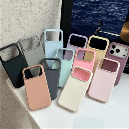 Simple Liquid Silicone Phone Case For iPhone 18 Pro Max 17 16 13 15 14 12 Pro Max Cases With Box Soft Fashion Shockproof Cover
