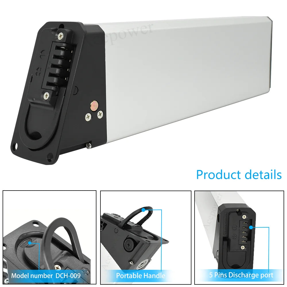 For Engwe EP-2 Pro Engine Pro Engine X MATE X Electric Bicycle Battery 48V 13Ah 16Ah 17.5Ah Replacement Battery Akku for Engwe