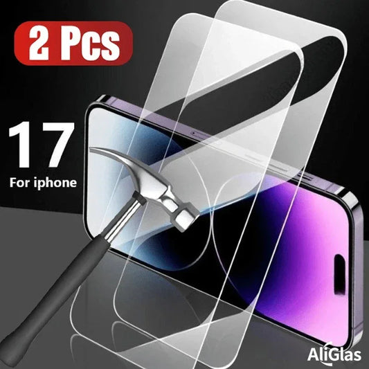 HD Tempered Glass Screen Protector 2-Pack iPhone