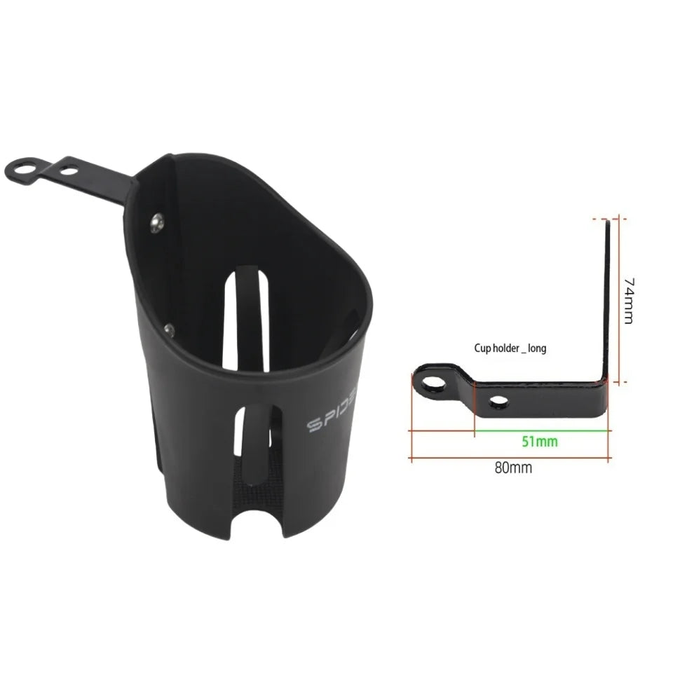 Universal Modification Accessories Drink Cup Holder Bike Water Cup Beverage Bottle Stand Motorcycle Bottle Cage Motorbike