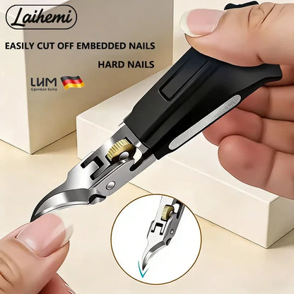 Gear-unlocked Nail Clippers, Ergonomically Designed, Suitable for Embedded Nails and Thick Nails