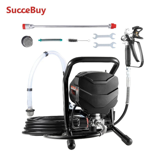 SucceBuy 650W Stand Airless Paint Sprayer – 3000PSI Electric
