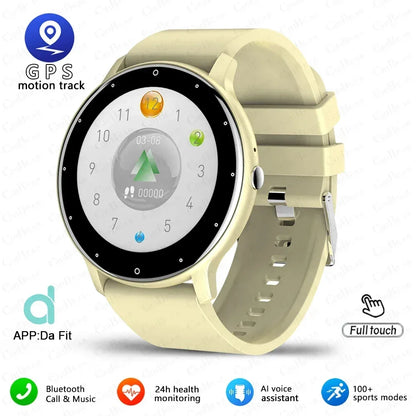 New Smart Watch Men Sports Fitness Watch Heart Rate Full Touch Screen Bluetooth Call 2025 New Ultra Light Smartwatch - Urbizia