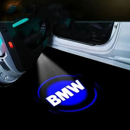 2/4pcs The car LED welcome light is suitable for BMW 2 Series F22F23F44F45F46 14-23 /4 Series F32F33613-23 projection lamp.