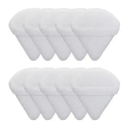 Triangle Velvet Powder Puff – Soft Makeup Sponge