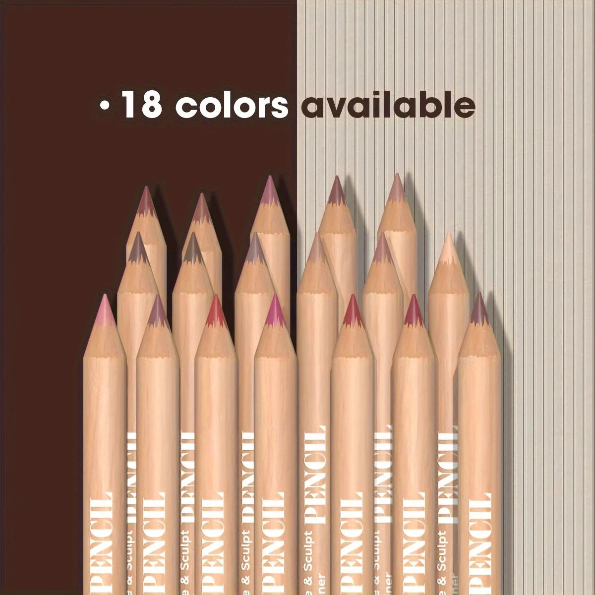 6-Piece Velvet Matte Lip Liner Set – Long-Lasting Shades