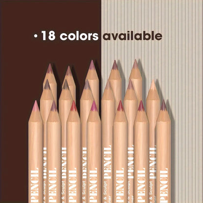 6-Piece Velvet Matte Lip Liner Set – Long-Lasting Shades