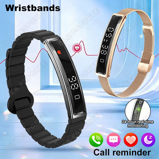 Smart Fitness Band with HRV & Stress Monitor