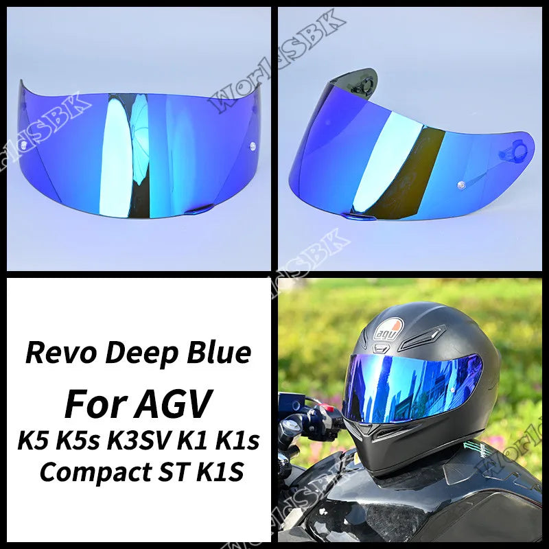 Helmet Visor for AGV K1 K5 K3SV Motorcycle Detachable Helmet Glasses Motorbike Helmet Lens