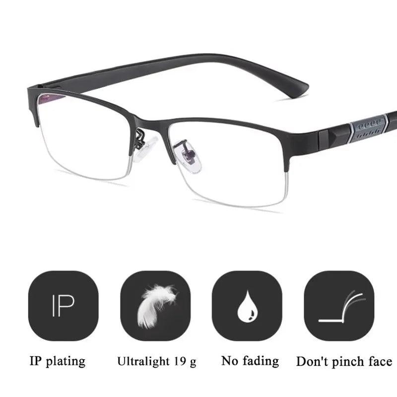 Retro Anti Blue Light Reading Glasses +0 to +4.0 Unisex