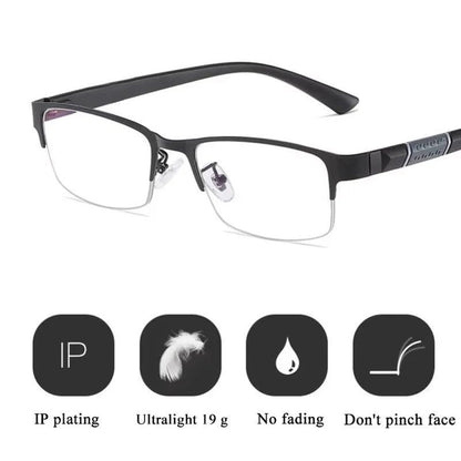 Retro Anti Blue Light Reading Glasses +0 to +4.0 Unisex