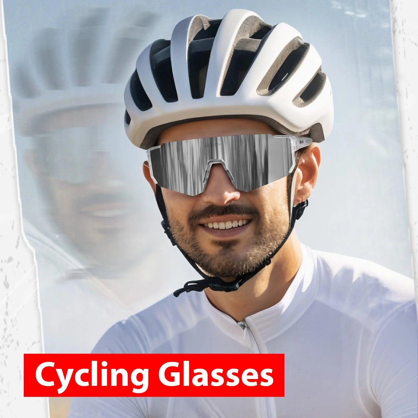 SCVCN UV400 Cycling Sunglasses Road Bike MTB Eyewear
