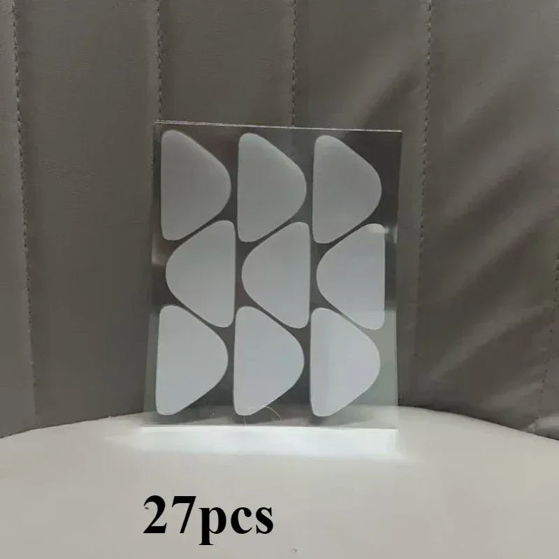 27/36/90PCS Forehead nasolabial fold patch PE material forehead and smile patterns transparent invisible nasolabial fold patch - Urbizia