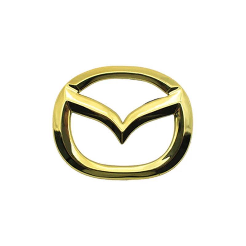 Car Steering Wheel Emblem Sticker Badge Decals for Mazda 3 6 2 Atenza Demio Axela CX-5 CX-3 CX4 MX5 CX30 Decoration Accessories
