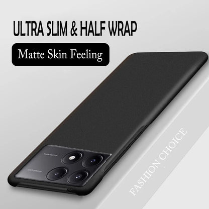Luxury Frosted Matte Hard PC Case For Xiaomi Poco F7 Ultra F6 F5 F4 F3 X7 X6 Pro Thin Back Cover Color Shockproof Slim Shell