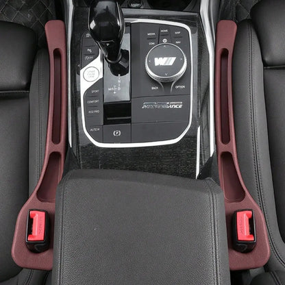 2 Pack Car Seat Gap Filler Strips, Dual Slot Design, Effective Leak Prevention, Easy Installation, Durable Material, Ideal for All Cars, Car Organizers, Car Storage Organizers, Car Organization Supplies