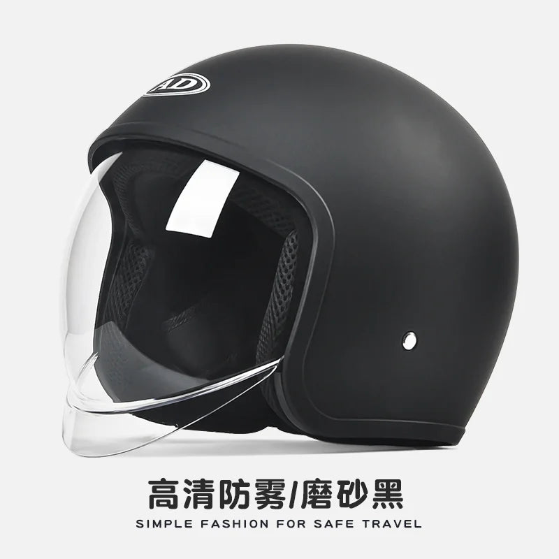 GB Certified Electric Vehicle Helmet for Men and Women All-season Universal Electric Vehicle Safety Helmet Motorcycles Winter