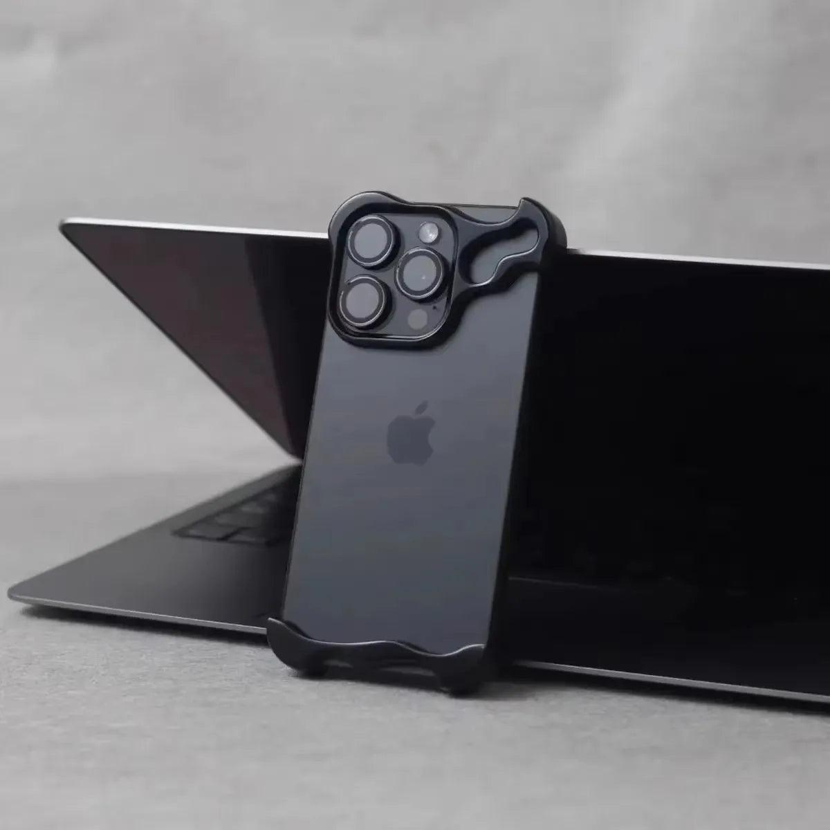Aluminum Alloy Bumper Case for iPhone 17–12 Pro Max