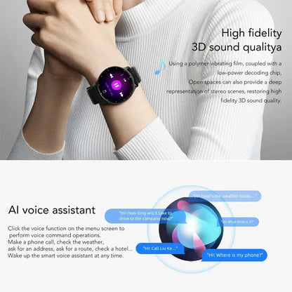 New Smart Watch Men Sports Fitness Watch Heart Rate Full Touch Screen Bluetooth Call 2025 New Ultra Light Smartwatch - Urbizia