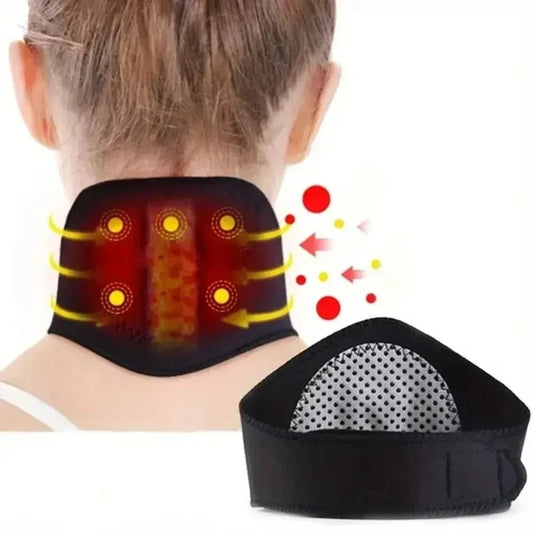 NEWHeating  Neck Medium Soft Portable Cervical Pillow with Spontaneous Heat Therapy for Tingling, Pain