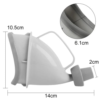 1pc Sale Portable Urine Toilet Aid Car Travel Outdoor Adult Urinals For Man Woman Children Potty Funnel Peeing Camping Toilet
