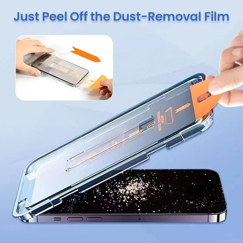 1-5PCS Fingerprint Unlock Tempered Glass Screen Protectors For Samsung S26 Ultra Edge S25 S23 S22 Plus S24 FE Oleophobic Coating