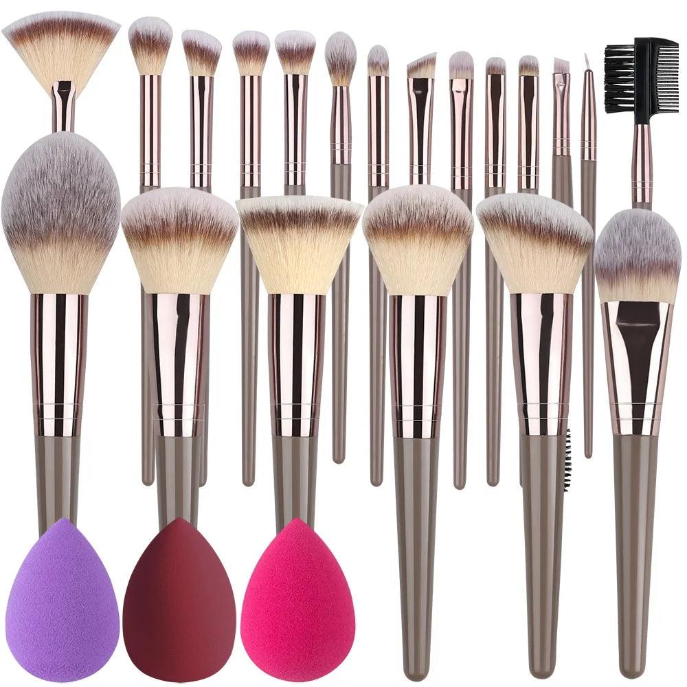 Professional Makeup Brush Set for Face & Eye Makeup