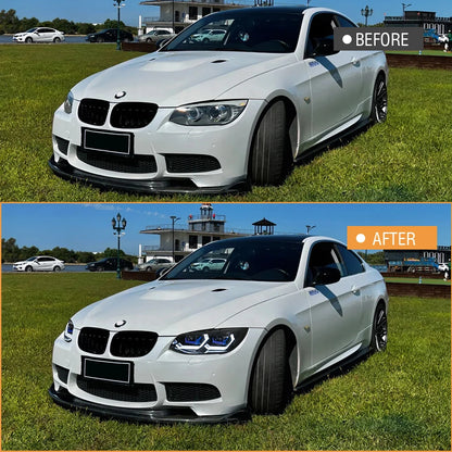 KuerLED Headlight Assembly For BMW 3 Series 2011 2012 2013 E92 E93 LCI 328i 325i 335i HID Xenon Lamp  Upgraded Front Light