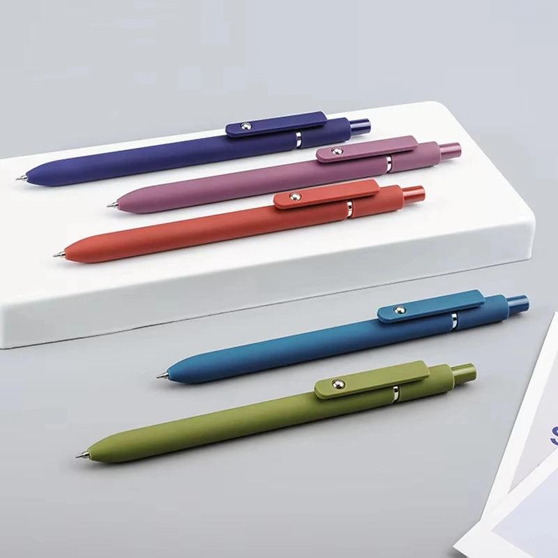 New Piloting Morandi Colour Gel Pens Soft Touch Quick Dry Smooth 0.5mm Gel Ink Pen For School Writing Stationery Supplies
