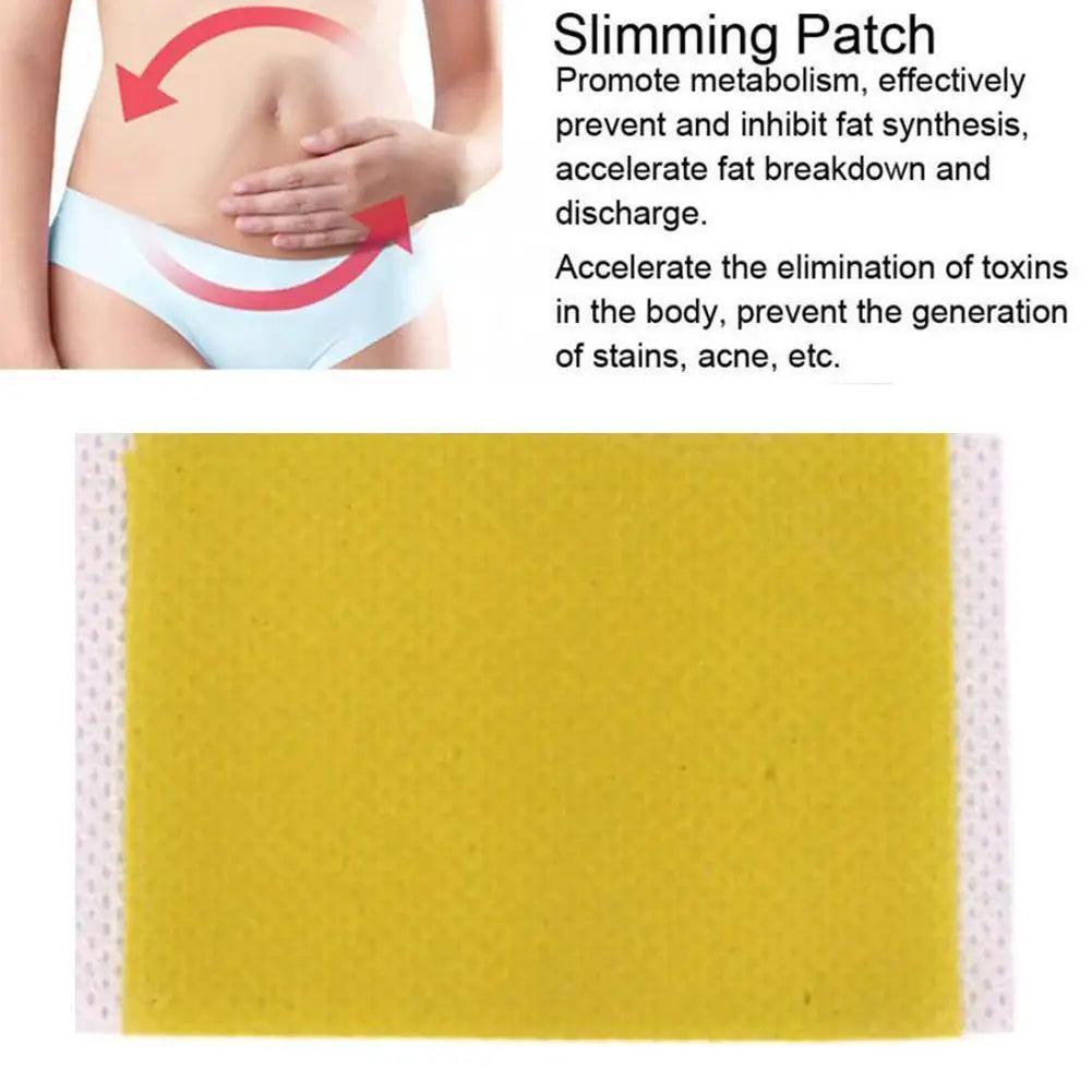 10PCS Body Shaping Patches Belly Toning Pill Fast Burning Fat Lymphatic Improve Stomach Belly Slimming Stickers for Female Male