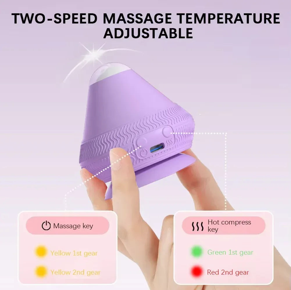 Wall-mounted Fascia Cone Multi-Function Suction Cup Wall Massager For Back Muscle Relaxation Arm Foot Massager Trigger Point - Urbizia
