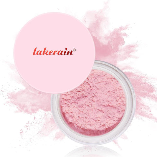 Setting Powder long-Lasting Matte Pink Finish Oil Control Makeup Fixation Removal Pore Modification Setting Cosmetics one size