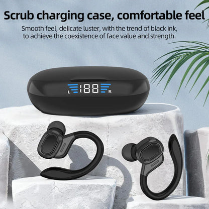 Original SP16 Sports Wireless Earphones over Ear Buds with Earhooks True Wireless Running In-Ear Headphones With Mic Otemkay