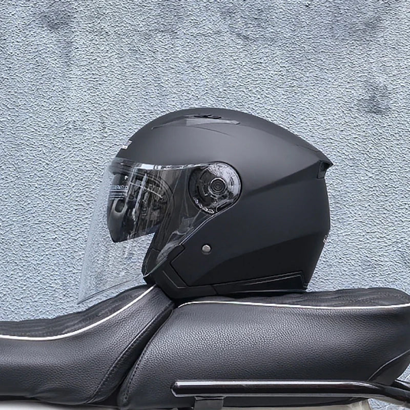 Motorcycle Helmet Male Female Four Seasons capacete para motocicleta cascos para moto Double Lens