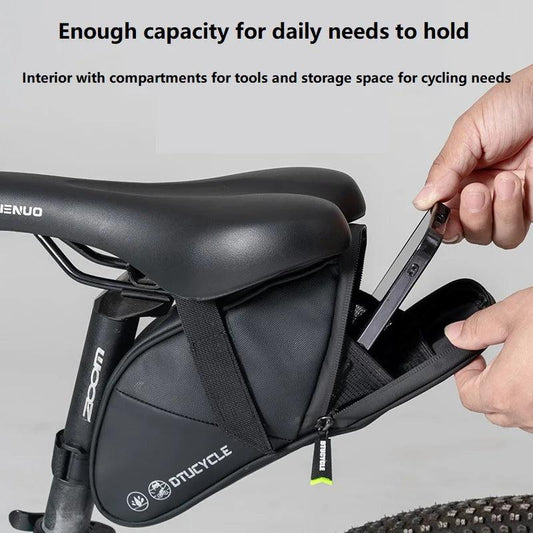 Waterproof Nylon Mountain Bike Saddle Storage Bag Seat Rear Tool Pouch Outdoor Cycling Accessories ZXCBB03