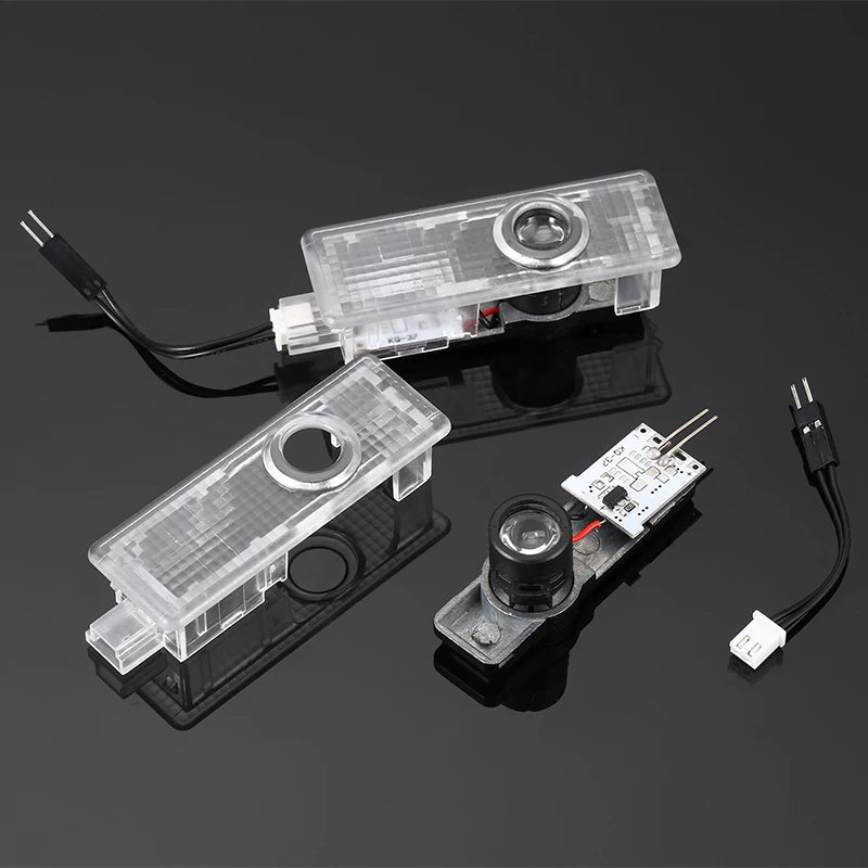 2pcs LED Car Door Light Decoration For BMW E90 E91 E60 E61 325i 525i 3 5 Series E63 E85 E86 Welcome Laser Projection Lamp