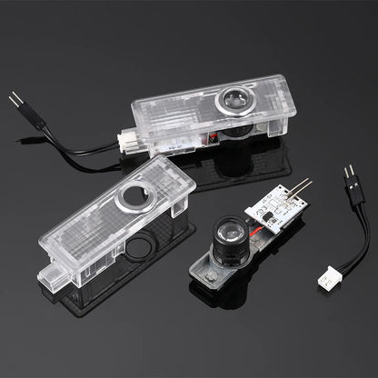 2pcs LED Car Door Light Decoration For BMW E90 E91 E60 E61 325i 525i 3 5 Series E63 E85 E86 Welcome Laser Projection Lamp