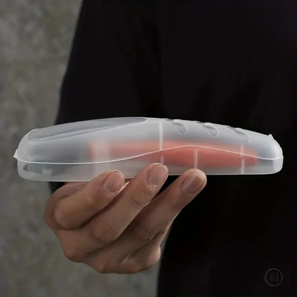 Razor Travel Storage Box Transparent Dustproof Carrying Case Cartridge Box Razor Men Daily Supplies Organizer