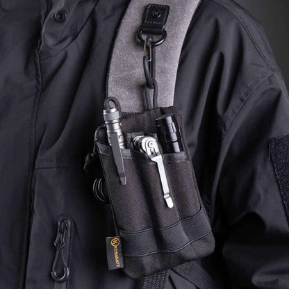 Kosibate Tactical EDC Molle Pouch Mini Wallet Card Key Belt Waist Pack Camping Hiking Hunting Outdoor Coin Purse