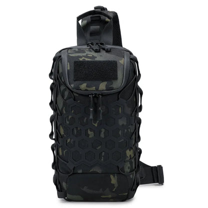 Homefish New Outdoor Tactical Chest Bag Sling Shoulder Backpack EDC Crossbody Bag For Daily Commuting Outdoor Sports