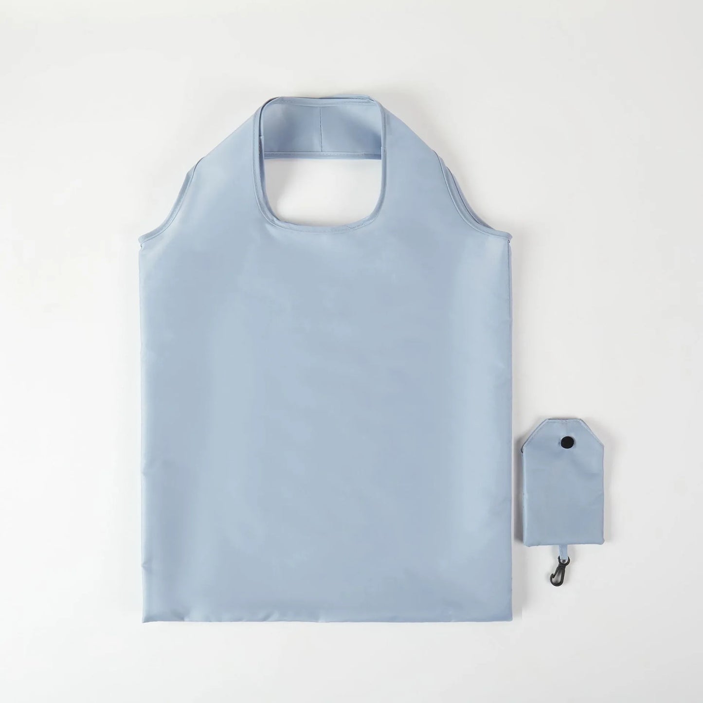 In The Case of Women's Solid-color Eco-friendly, Foldable and Reusable Shopping Bags for Polyester Travel Groceries