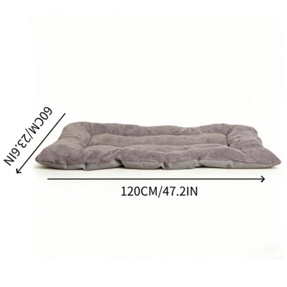 Plush Dog Bed Sofa Thickened Super Soft Polyester Pet Mat Dog Crate Mat Bed For Small Medium Large Dog Bed