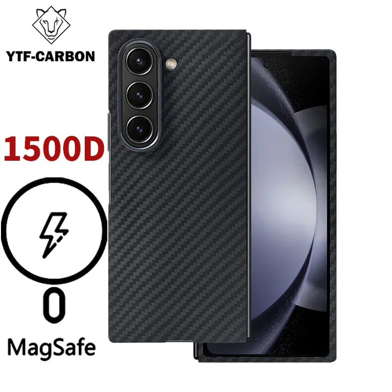 YTF Carbon Fiber Case for Samsung Galaxy Z Fold