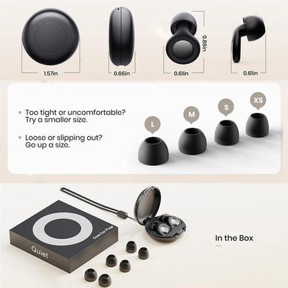 Soft Reusable Ear Plugs – Noise Reduction Silicone Earplugs