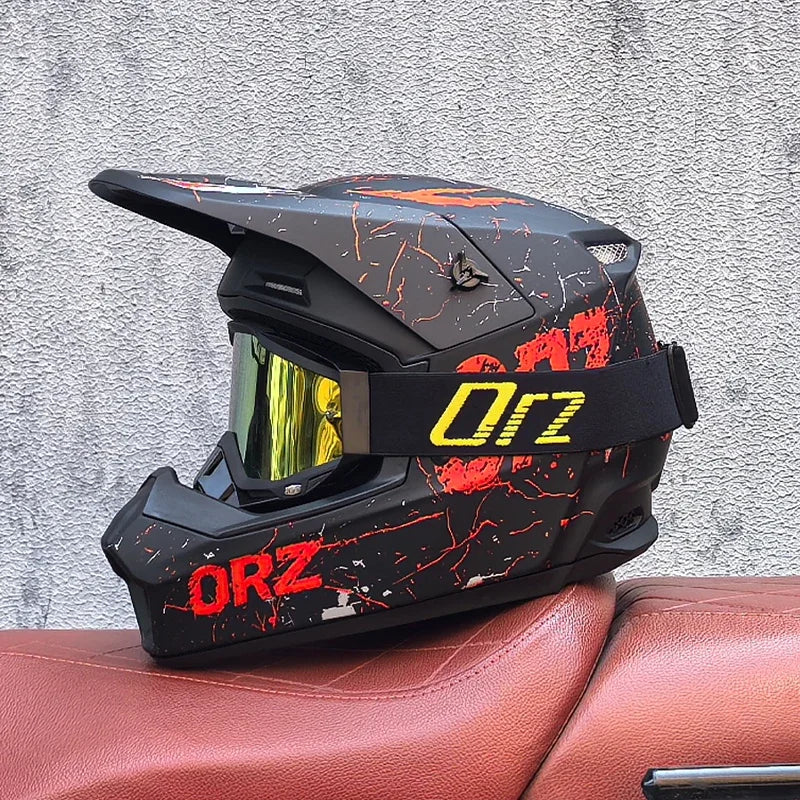 Off road racing motorcycle helmet bicycle speed drop DH full helmet rally off-road helmet