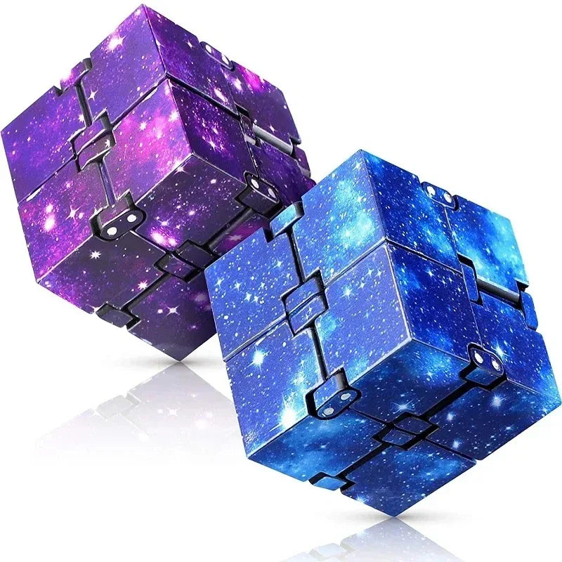 Infinity Cube Flip Fidget Toy for Stress & Focus Relief