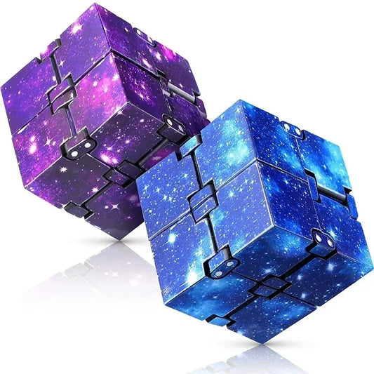 Infinity Cube Flip Fidget Toy for Stress & Focus Relief