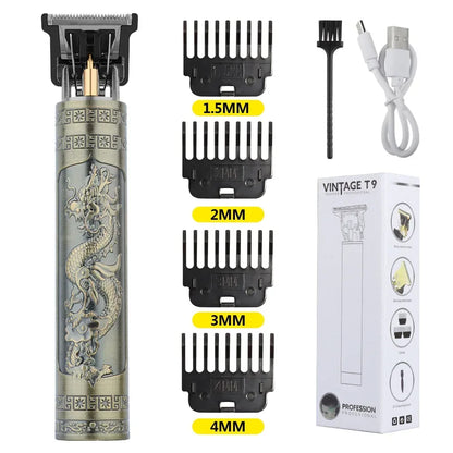 Retro T9 Electric Haircut & Shaver Set - Urbizia