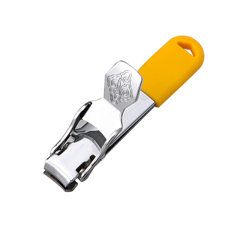 1pcs Nail Clippers Collapsible Portable Travel Fingernail Nail Scissors Cutter Stainless Steel Manicure Tools