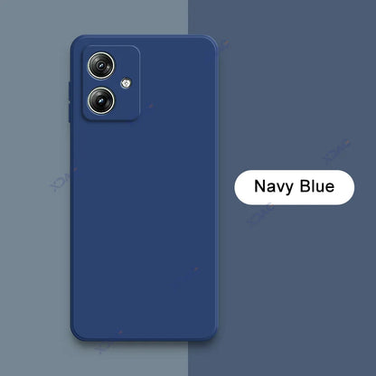 Luxury Dual Layer Cellphones Cases Covers for Motorola Moto G54 Power G64 5G G54Power MotoG64 Soft Square Liquid Silicone Armor